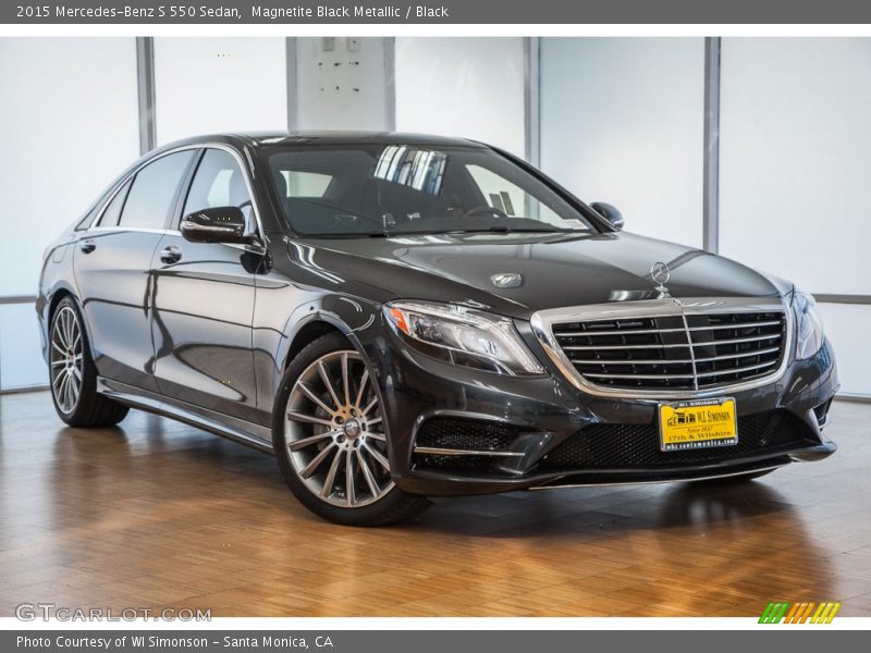 Magnetite Black Metallic / Black 2015 Mercedes-Benz S 550 Sedan