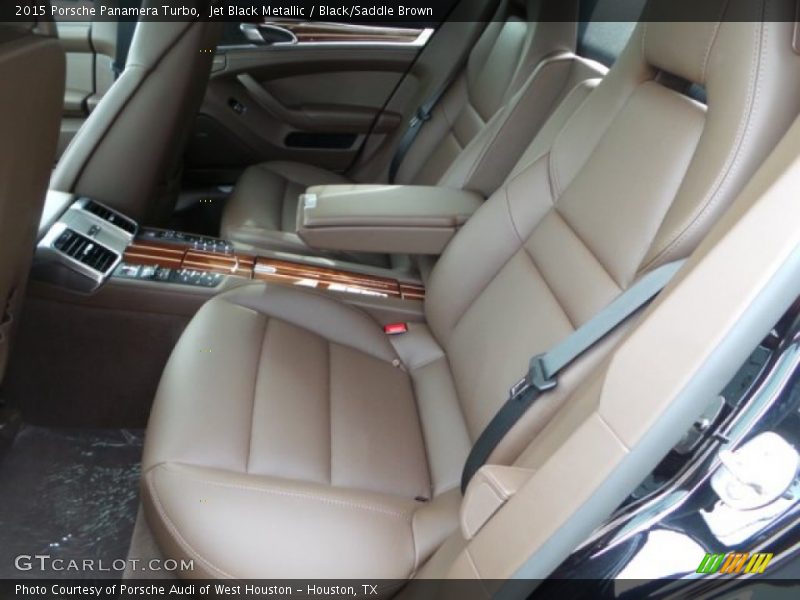 Rear Seat of 2015 Panamera Turbo