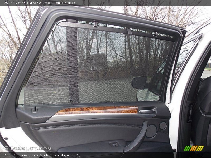Alpine White / Black 2012 BMW X5 xDrive50i