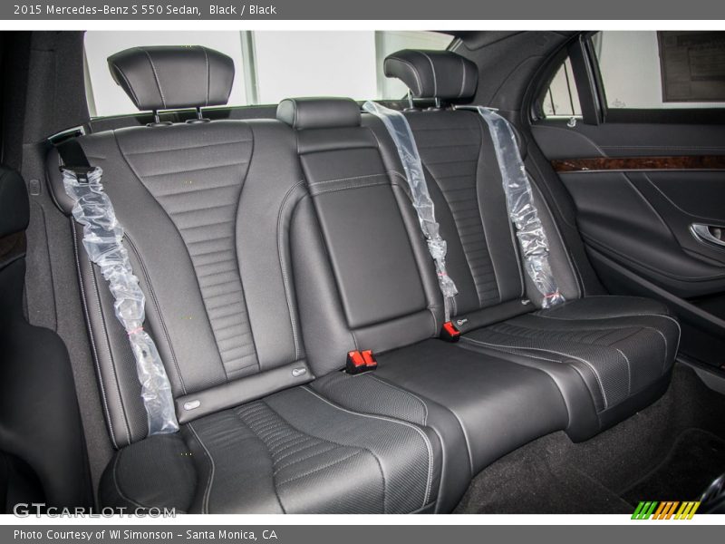 Black / Black 2015 Mercedes-Benz S 550 Sedan