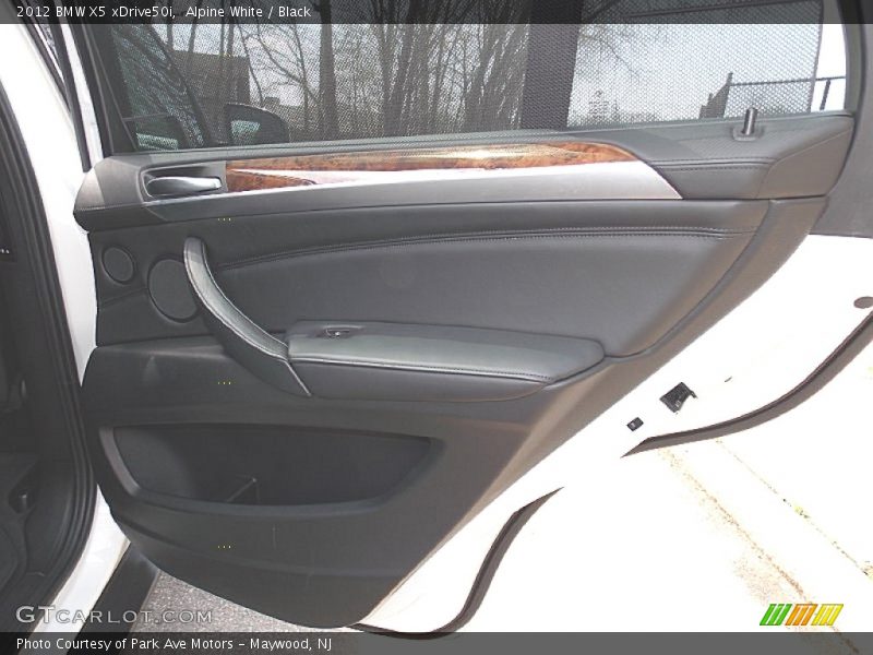 Alpine White / Black 2012 BMW X5 xDrive50i