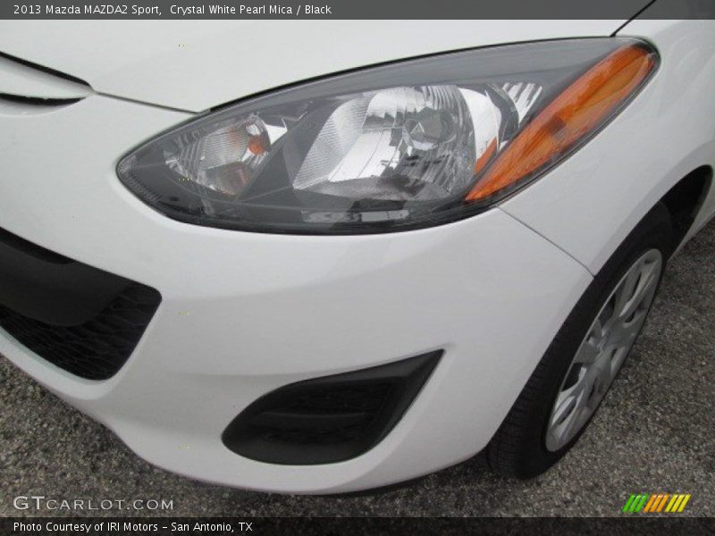 Crystal White Pearl Mica / Black 2013 Mazda MAZDA2 Sport