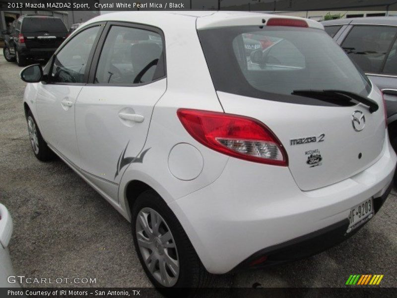 Crystal White Pearl Mica / Black 2013 Mazda MAZDA2 Sport