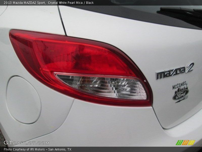 Crystal White Pearl Mica / Black 2013 Mazda MAZDA2 Sport