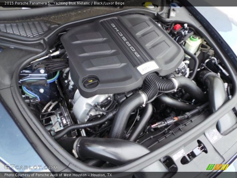  2015 Panamera S Engine - 3.0 Liter DFI Twin-Turbocharged DOHC 24-Valve VarioCam Plus V6