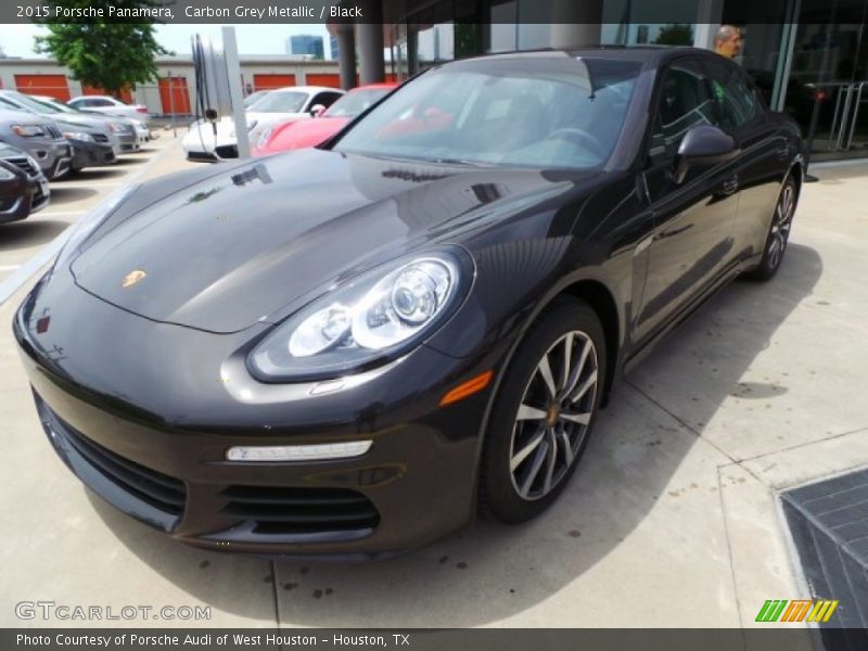 Carbon Grey Metallic / Black 2015 Porsche Panamera