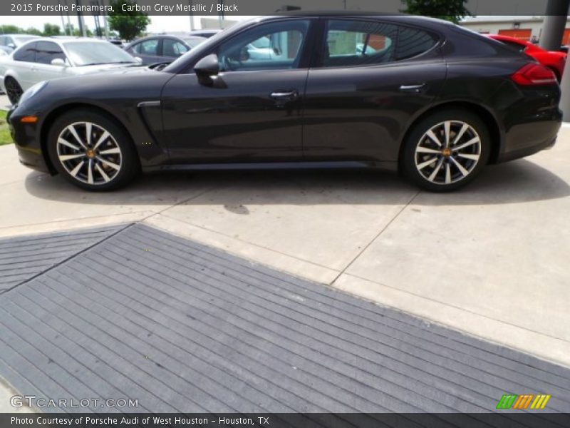 Carbon Grey Metallic / Black 2015 Porsche Panamera