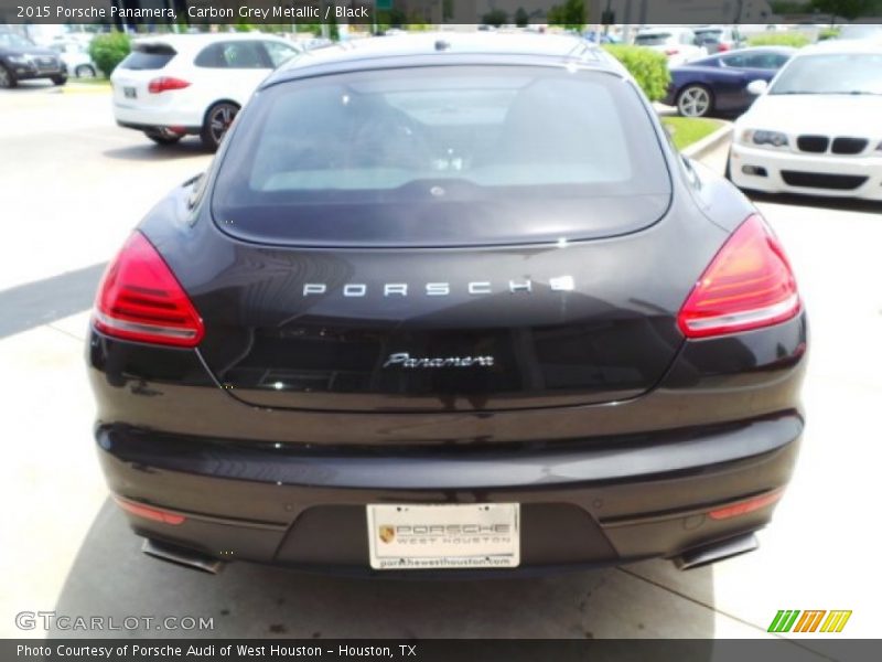 Carbon Grey Metallic / Black 2015 Porsche Panamera