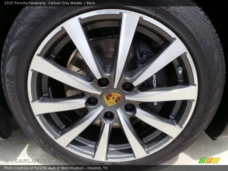 Carbon Grey Metallic / Black 2015 Porsche Panamera