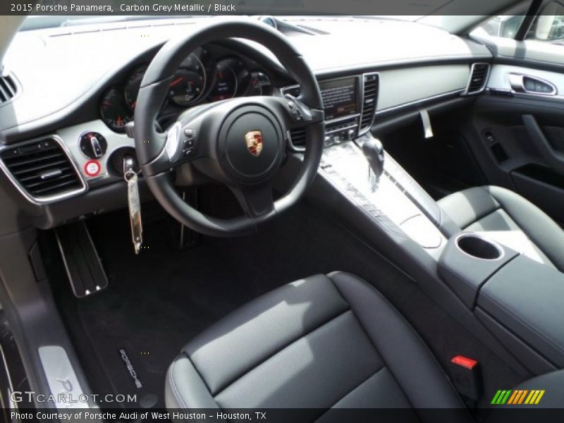 Carbon Grey Metallic / Black 2015 Porsche Panamera