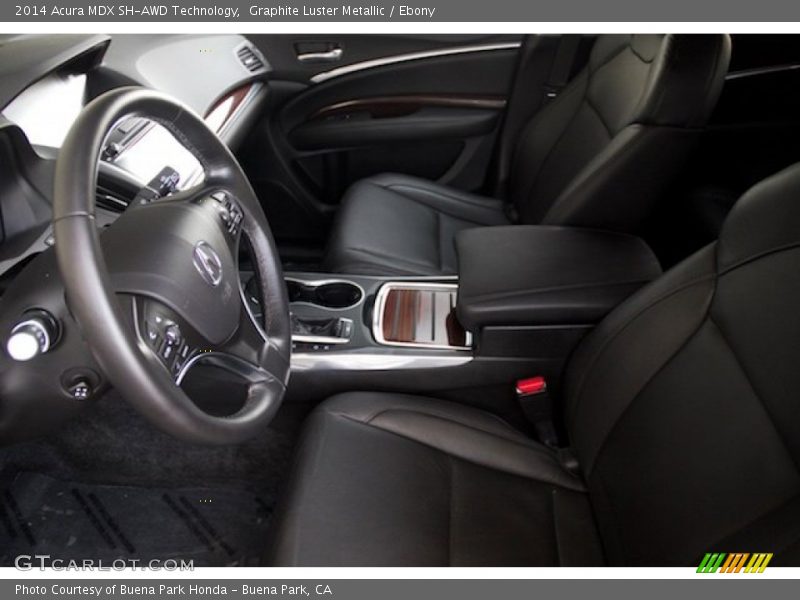 Graphite Luster Metallic / Ebony 2014 Acura MDX SH-AWD Technology