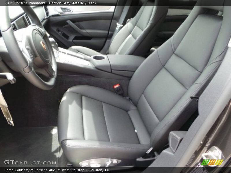 Front Seat of 2015 Panamera 