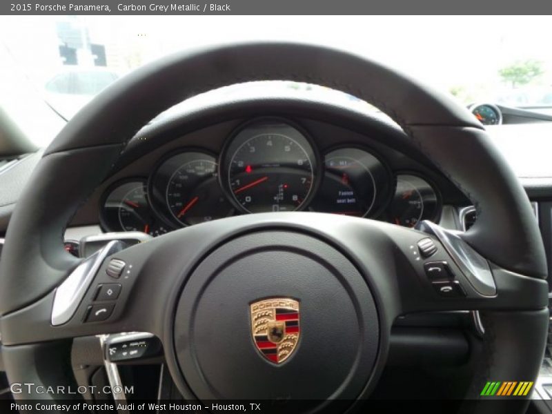 Carbon Grey Metallic / Black 2015 Porsche Panamera