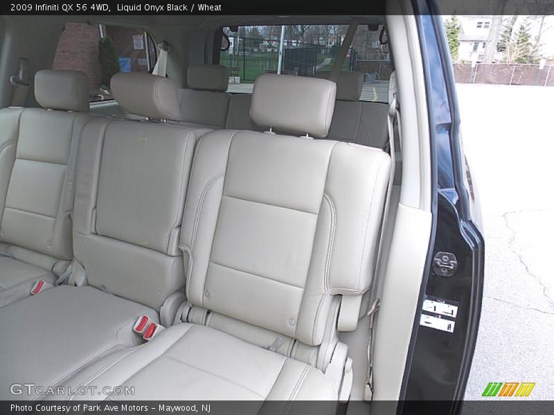 Liquid Onyx Black / Wheat 2009 Infiniti QX 56 4WD