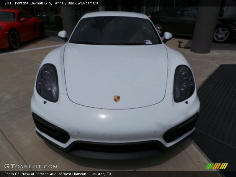 White / Black w/Alcantara 2015 Porsche Cayman GTS