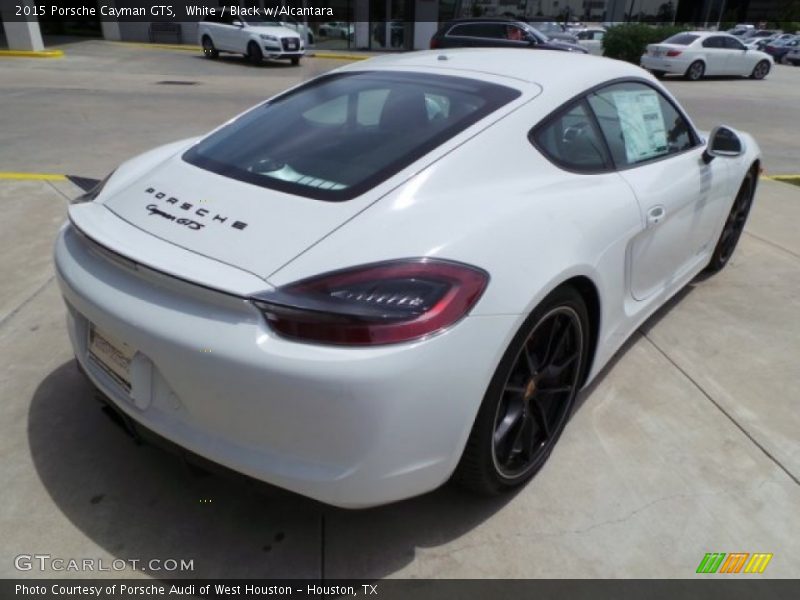White / Black w/Alcantara 2015 Porsche Cayman GTS