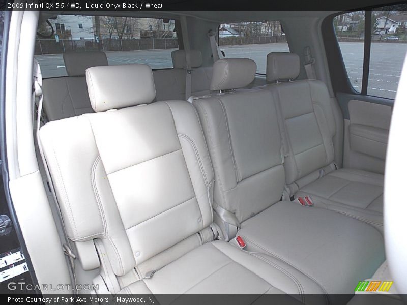 Liquid Onyx Black / Wheat 2009 Infiniti QX 56 4WD