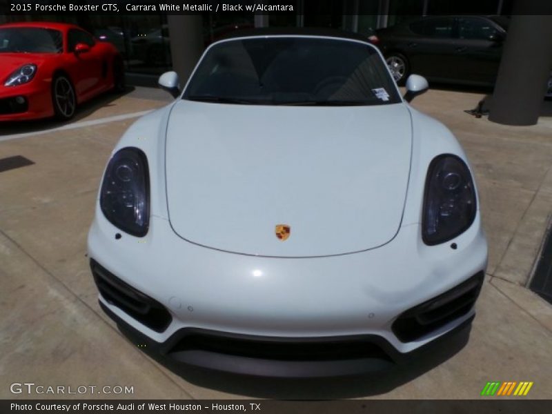 Carrara White Metallic / Black w/Alcantara 2015 Porsche Boxster GTS