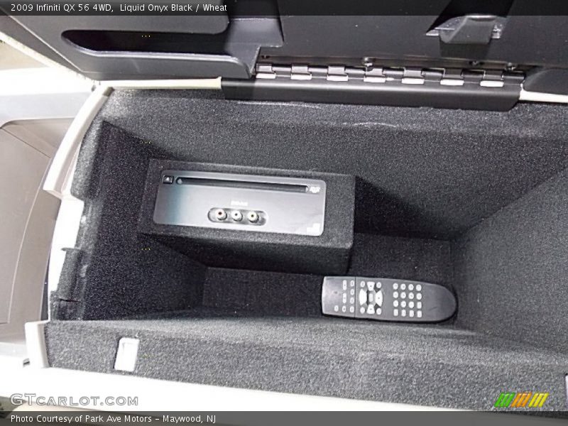 Liquid Onyx Black / Wheat 2009 Infiniti QX 56 4WD