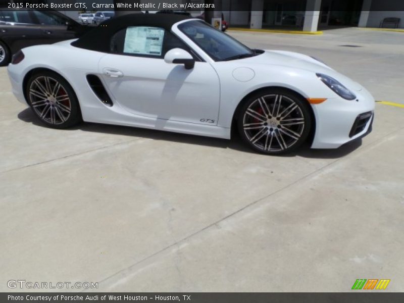  2015 Boxster GTS Carrara White Metallic