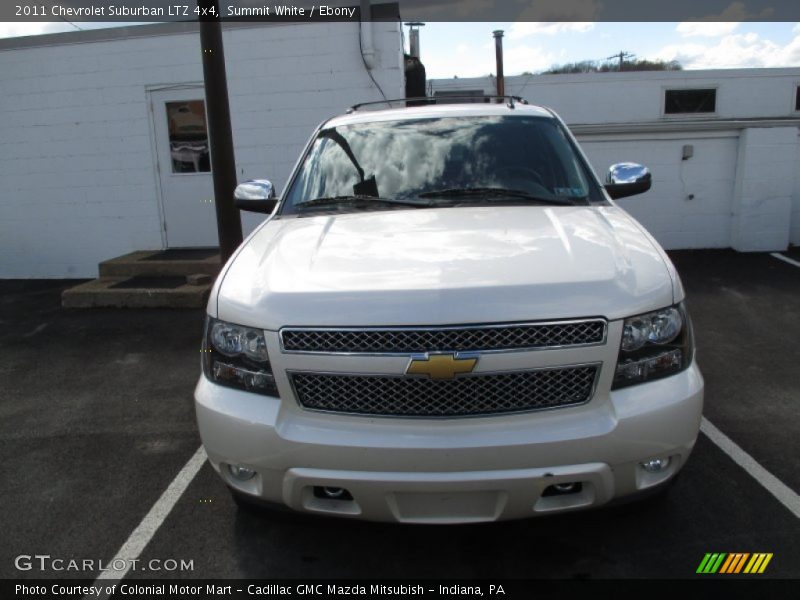 Summit White / Ebony 2011 Chevrolet Suburban LTZ 4x4