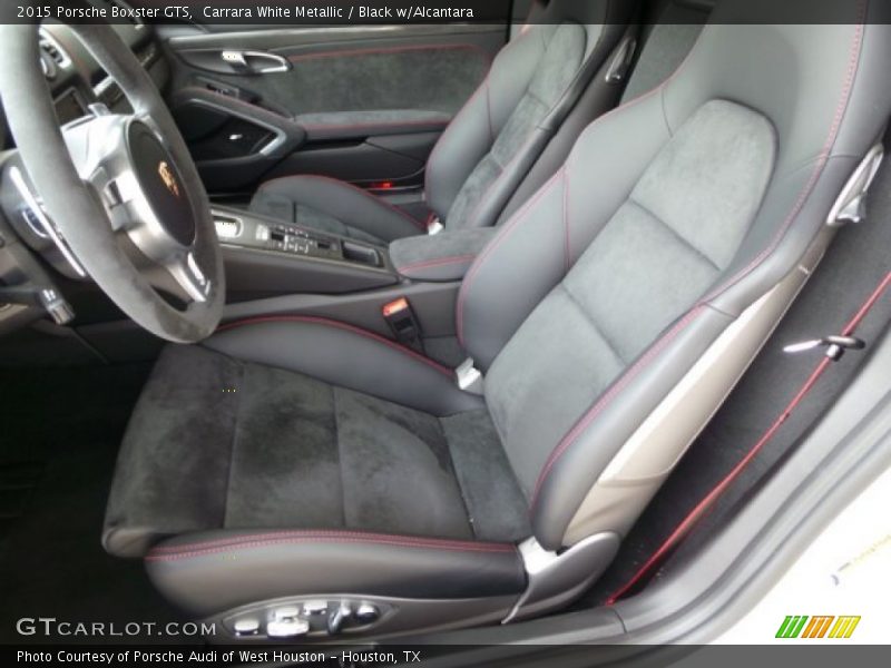 Front Seat of 2015 Boxster GTS