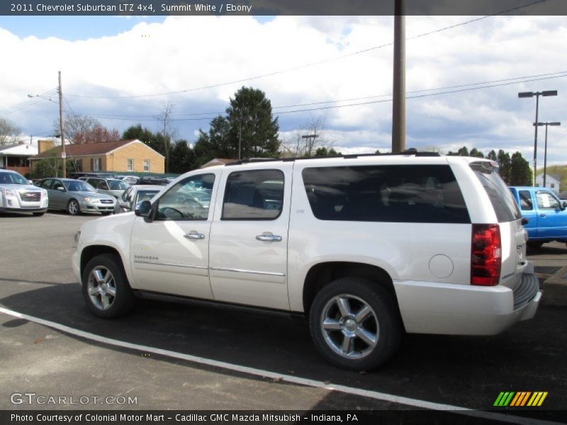 Summit White / Ebony 2011 Chevrolet Suburban LTZ 4x4