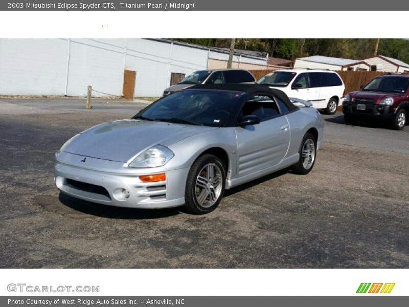 Titanium Pearl / Midnight 2003 Mitsubishi Eclipse Spyder GTS