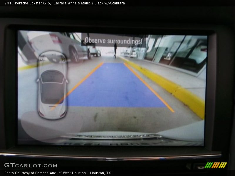Carrara White Metallic / Black w/Alcantara 2015 Porsche Boxster GTS