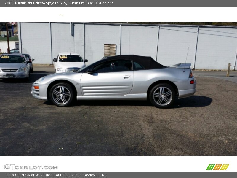 Titanium Pearl / Midnight 2003 Mitsubishi Eclipse Spyder GTS