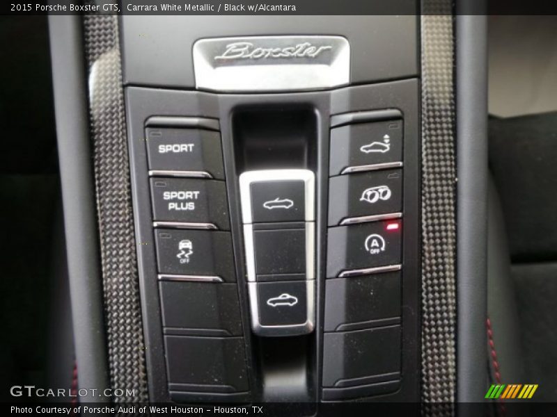 Carrara White Metallic / Black w/Alcantara 2015 Porsche Boxster GTS