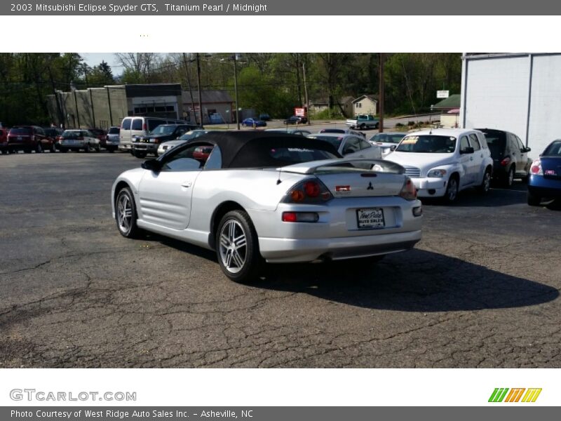 Titanium Pearl / Midnight 2003 Mitsubishi Eclipse Spyder GTS