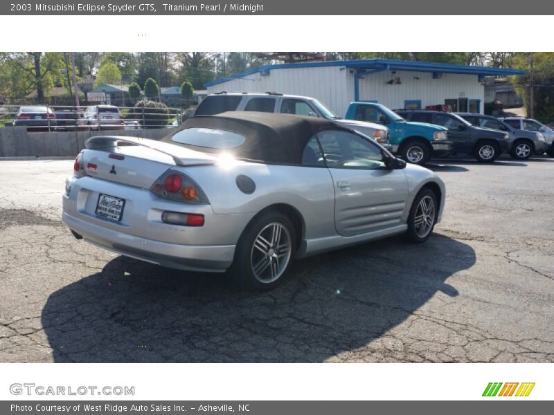 Titanium Pearl / Midnight 2003 Mitsubishi Eclipse Spyder GTS