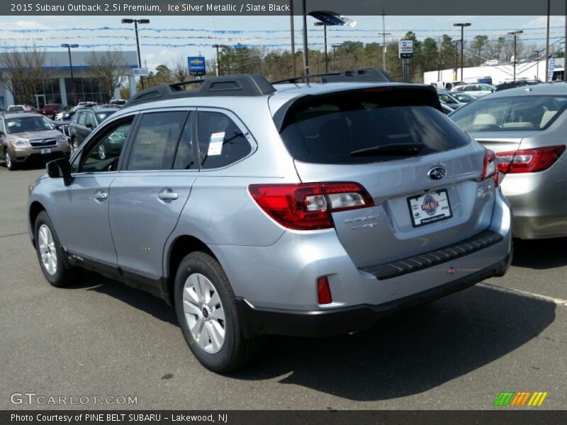 Ice Silver Metallic / Slate Black 2015 Subaru Outback 2.5i Premium
