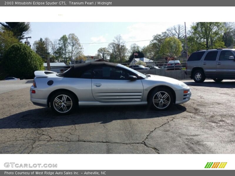 Titanium Pearl / Midnight 2003 Mitsubishi Eclipse Spyder GTS