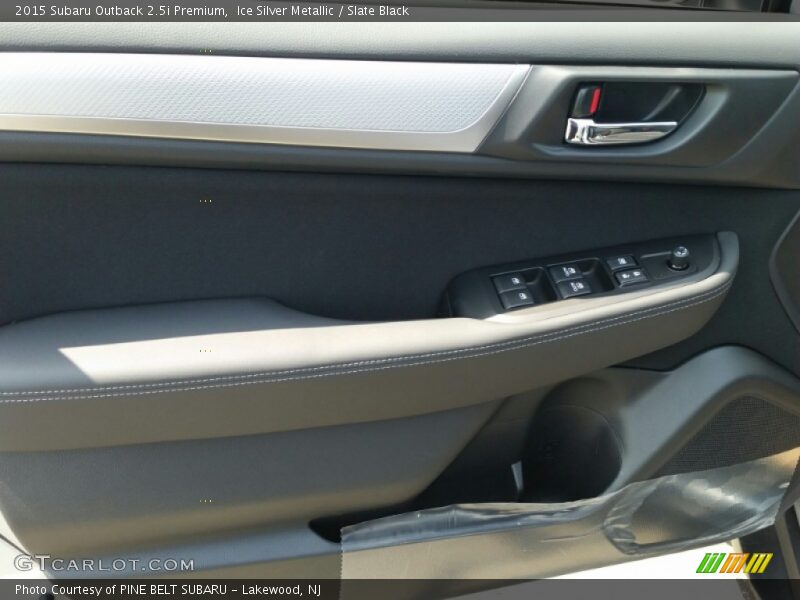 Ice Silver Metallic / Slate Black 2015 Subaru Outback 2.5i Premium