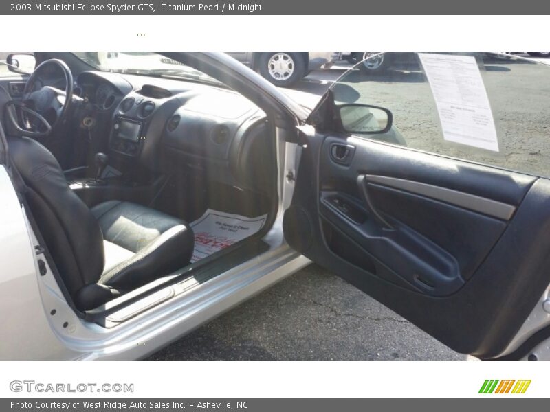 Titanium Pearl / Midnight 2003 Mitsubishi Eclipse Spyder GTS