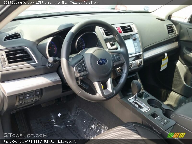 Ice Silver Metallic / Slate Black 2015 Subaru Outback 2.5i Premium