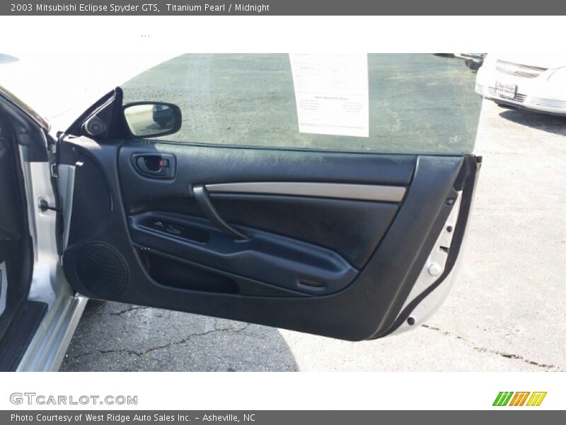 Titanium Pearl / Midnight 2003 Mitsubishi Eclipse Spyder GTS
