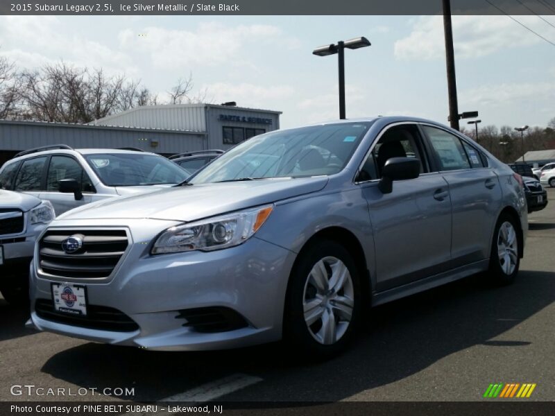Ice Silver Metallic / Slate Black 2015 Subaru Legacy 2.5i