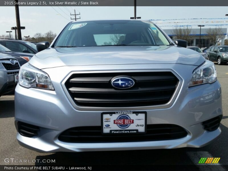 Ice Silver Metallic / Slate Black 2015 Subaru Legacy 2.5i