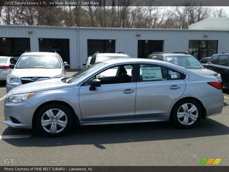 Ice Silver Metallic / Slate Black 2015 Subaru Legacy 2.5i