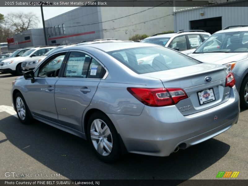 Ice Silver Metallic / Slate Black 2015 Subaru Legacy 2.5i