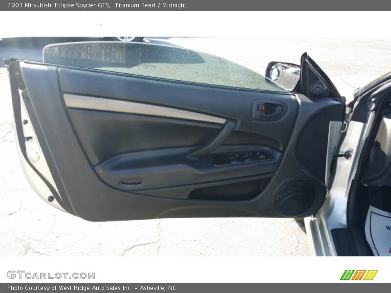 Titanium Pearl / Midnight 2003 Mitsubishi Eclipse Spyder GTS