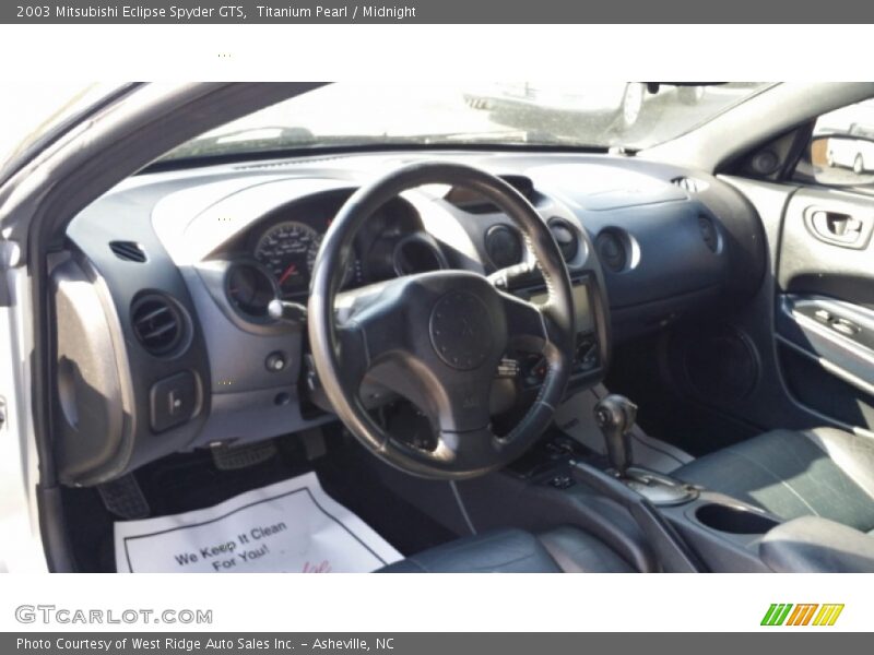 Titanium Pearl / Midnight 2003 Mitsubishi Eclipse Spyder GTS