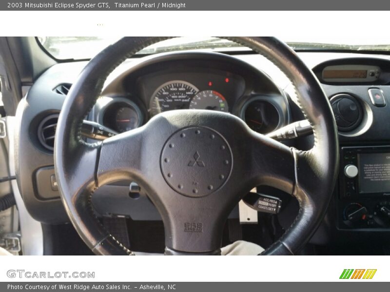 Titanium Pearl / Midnight 2003 Mitsubishi Eclipse Spyder GTS