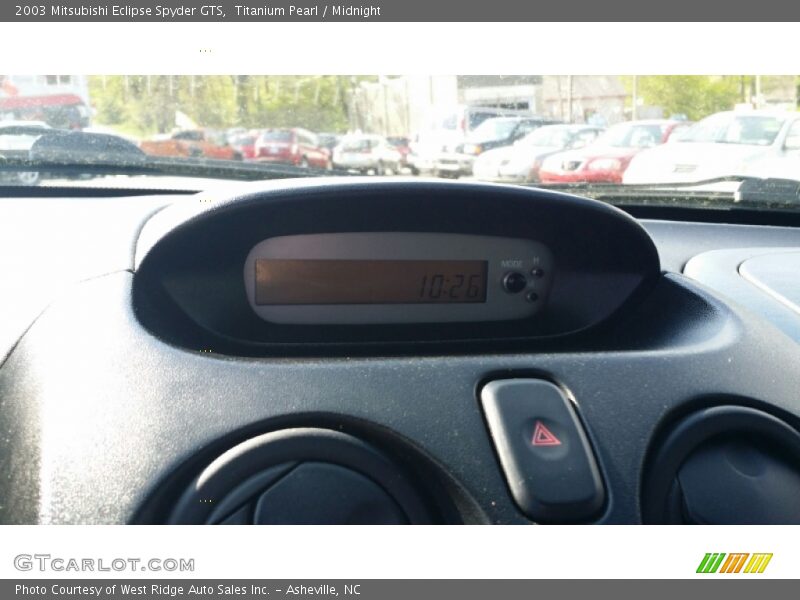 Titanium Pearl / Midnight 2003 Mitsubishi Eclipse Spyder GTS