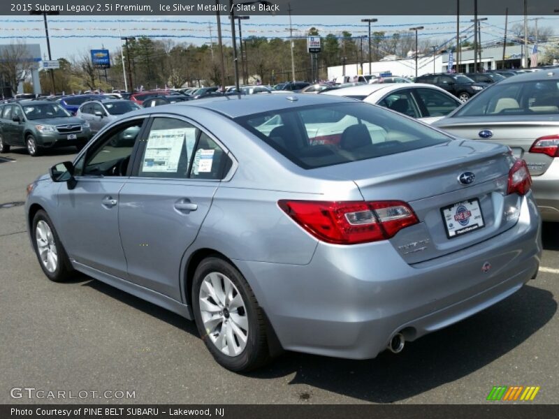 Ice Silver Metallic / Slate Black 2015 Subaru Legacy 2.5i Premium