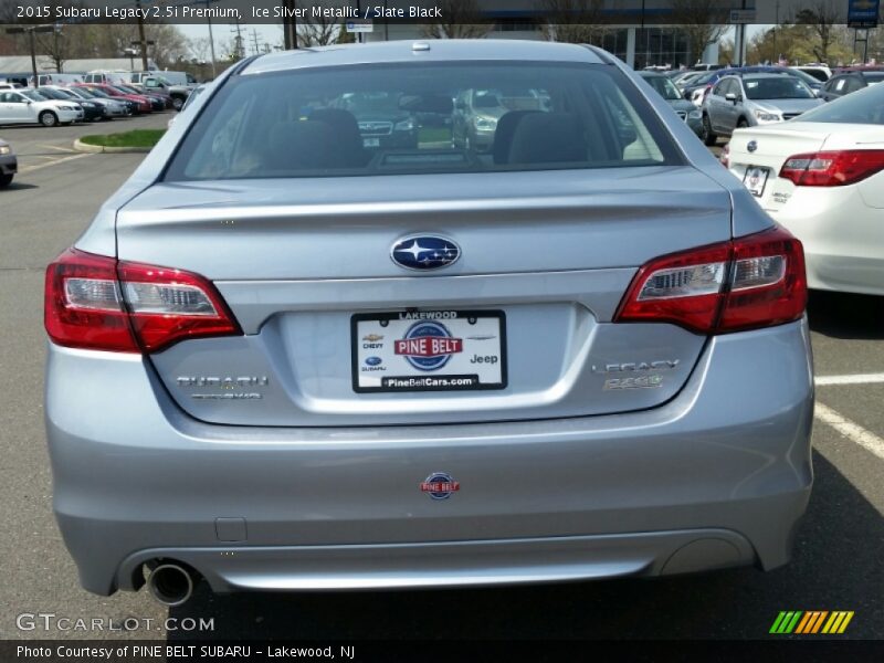 Ice Silver Metallic / Slate Black 2015 Subaru Legacy 2.5i Premium