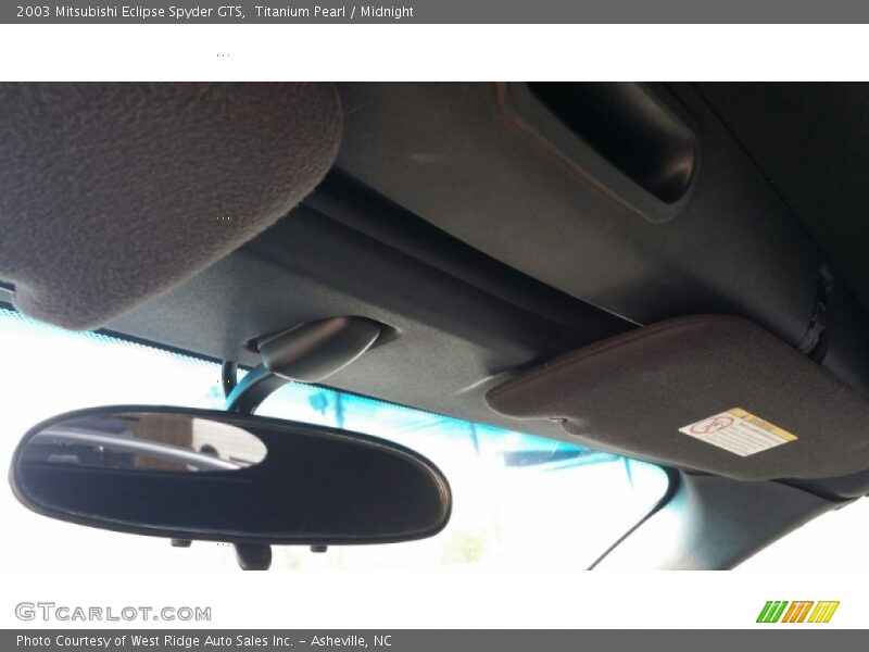 Titanium Pearl / Midnight 2003 Mitsubishi Eclipse Spyder GTS